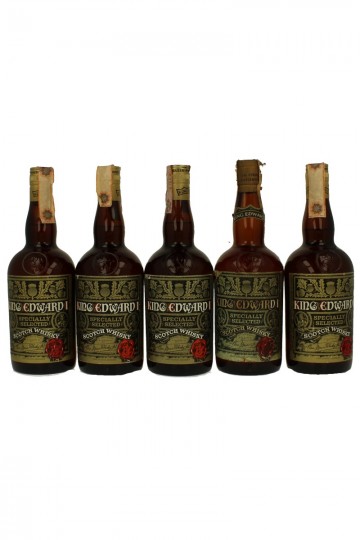 LOT OF  OLD BLENDED  King Edward I Bot. in the  60'S /70's 15x75cl IMPORTANT: FOR SHIPMENT COST ASK BEFORE PLACE ORDER