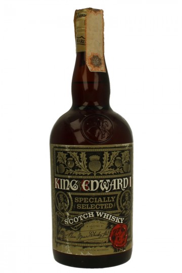 LOT OF  OLD BLENDED  King Edward I Bot. in the  60'S /70's 15x75cl IMPORTANT: FOR SHIPMENT COST ASK BEFORE PLACE ORDER