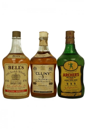 LOT OF  OLD BLENDED Magnum bot 60/70's 8X200cl IMPORTANT: FOR SHIPMENT COST ASK BEFORE PLACE ORDER