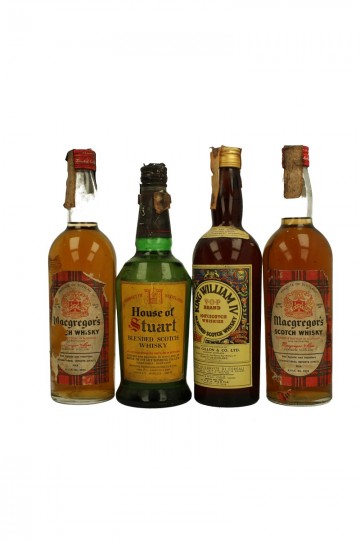 LOT OF  OLD BLENDED Short Cap  Amazing drinking bottles Bot. 60's 24X75cl IMPORTANT: FOR SHIPMENT COST ASK BEFORE PLACE ORDER 16X75cl