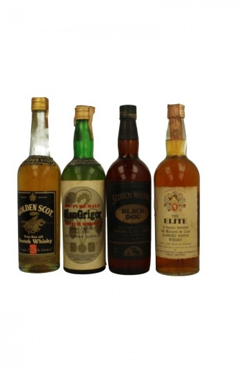 LOT OF  OLD BLENDED Short Cap  Amazing drinking bottles Bot. 60's 24X75cl IMPORTANT: FOR SHIPMENT COST ASK BEFORE PLACE ORDER 16X75cl