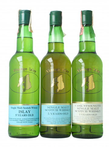 Lot of Signatory islay -campbelltown-highland & lowland - Bot. in The 90's 6x70cl 40%