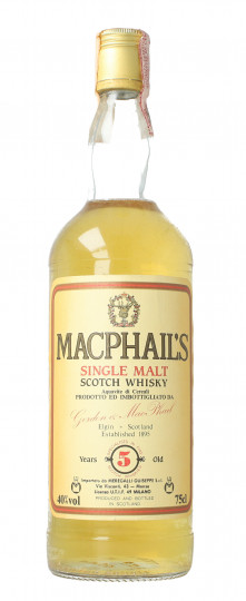 Mac Phail's  Single malt Scotch Whisky 5 Year old - Bot.70's-80's 75cl 40% Gordon MacPhail  -