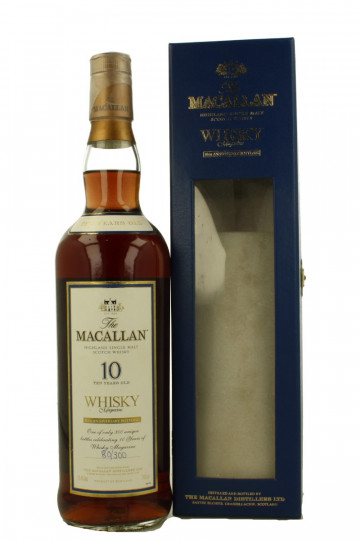Macallan 10 th Anniversary The Whisky Magazine  Room Speyside Scotch Whisky 10 Years Old 70cl 57.4% OB- only 300 Bts produced