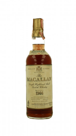 MACALLAN 18 Years Old 1966 75cl 43% OB  - For me one of the best ever