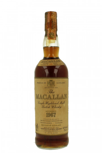 MACALLAN 18 years Old 1967 75cl 43%