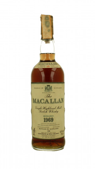 MACALLAN 18 Years Old 1969 1988 75cl 43% OB- Giovinetti Import