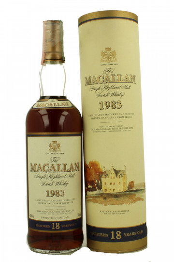MACALLAN 18 Years Old 1983 70cl 43% OB - Sherry Oak Cask