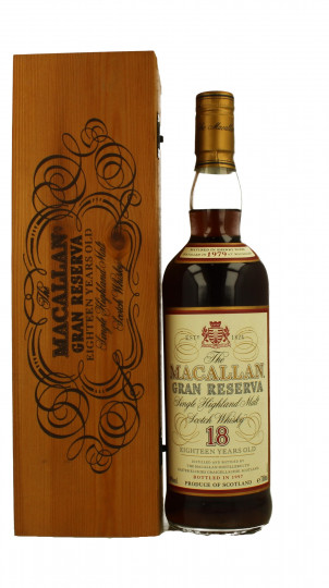 MACALLAN 18yo 1979 1997 70cl 40% GRAN RESERVA
