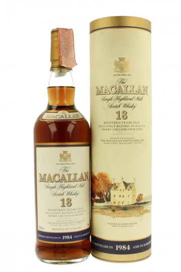 MACALLAN 18yo 1984 70cl 43% - Products - Whisky Antique, Whisky
