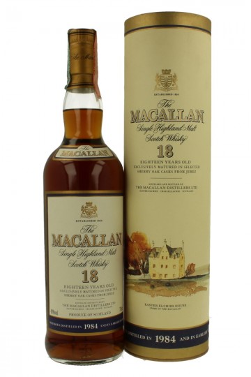 MACALLAN 18yo 1984 70cl 43% OB