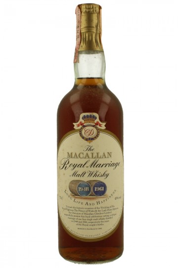 MACALLAN 1948-1961 75cl 43% OB ROYAL MARRIAGE