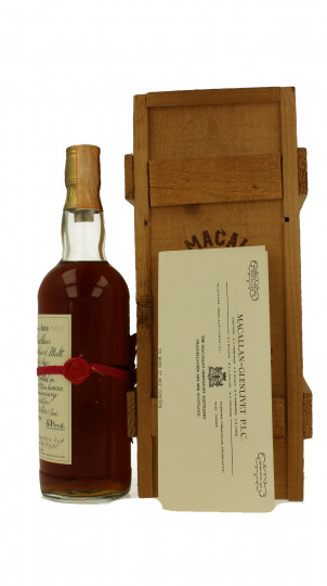 MACALLAN 1957 75cl 43% OB Rinaldi Red Ribbon