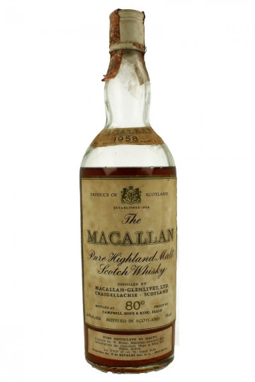 MACALLAN 1958 75cl 43% OB LOW LEVEL