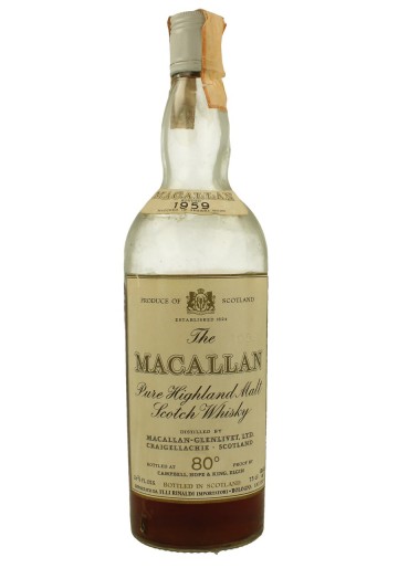 MACALLAN 1959 75cl 43% OB VERY LOW LEVEL