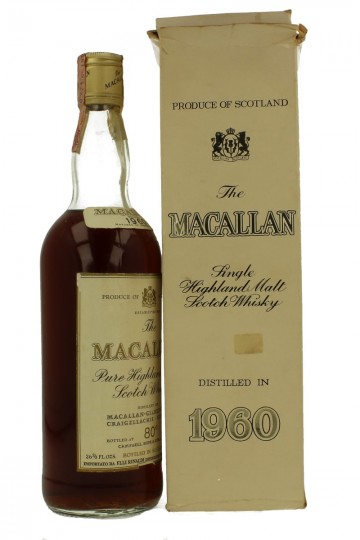 MACALLAN 1960 75cl 80 proof OB  -