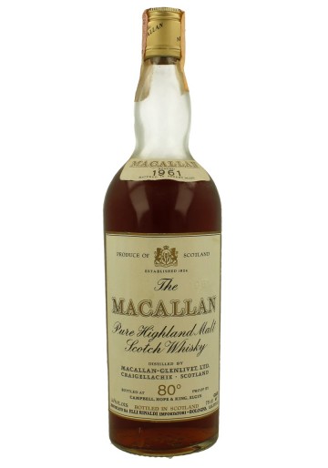 MACALLAN 1961 75cl 43% OB