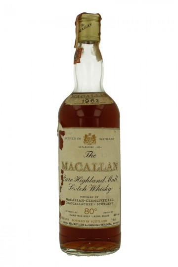MACALLAN 1962 75cl 80 proof OB  - Bad Label