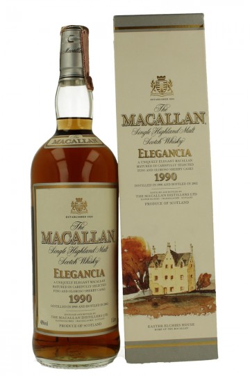 MACALLAN 1990 100cl 40% OB-Elegancia - Products - Whisky Antique