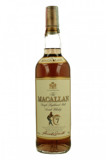 MACALLAN 7 Years Old 70cl 40% OB - Giovinetti import