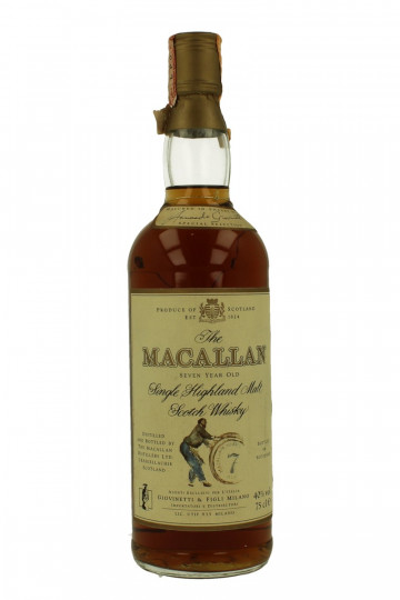 MACALLAN 7 Years old - Bot.70's-80's 75cl 40%