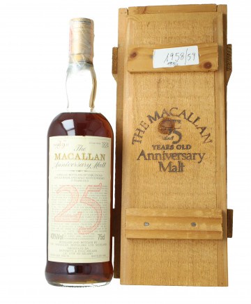 MACALLAN ANNIVERSARY MALT 1958/1959 75CL 43%