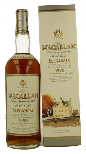 MACALLAN  Elegancia 12 Years Old 1990 2002 100cl 40% OB  -