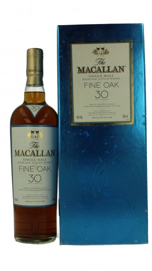 MACALLAN Fine Oak 30yo 700ml 43% OB Bourbon and Sherry casks