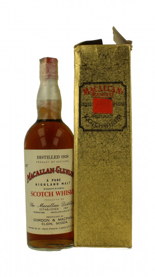 MACALLAN GLENLIVET 1938 - Bot.70's 75cl 43% Gordon MacPhail  - Co Import Pinerolo