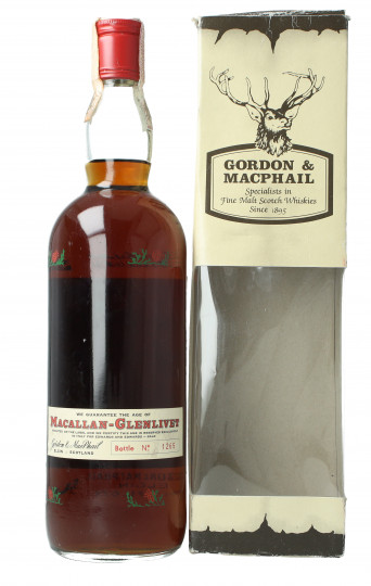 Macallan Glenlivet  Speyside Scotch Whisky 1937 75cl 43% Gordon MacPhail  - Edward Giaccone