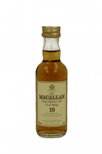 Macallan Miniature 10 Years Old 6x5cl 43% 6 pictures