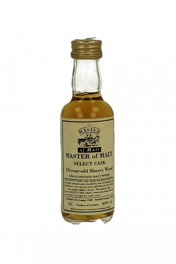 Macallan Miniature 12 Years Old 1980 1992 5cl 43% Master Of Malt