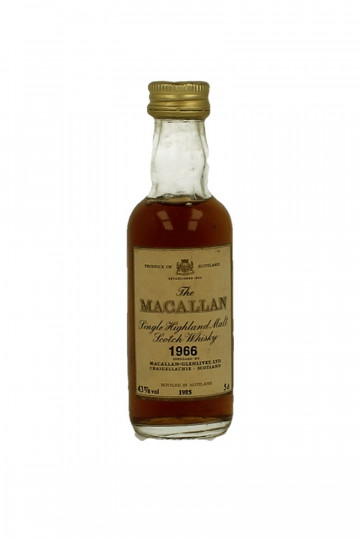 Macallan Miniature 1966 1985 5cl 43%