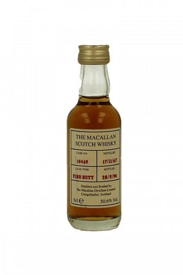 Macallan Miniature 1967 1994 5cl 50.6% Fino Butt 10469