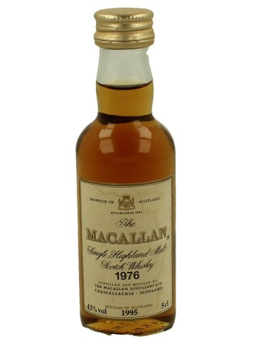 MACALLAN  miniature 1976 1995 5cl  43% OB
