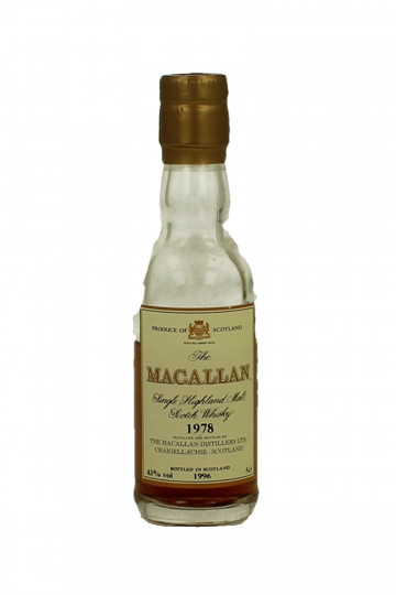 Macallan Miniature 1978 1996 5cl 43%