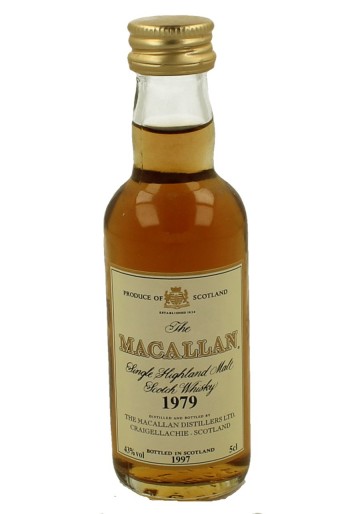 MACALLAN  miniature 1979 1997 5cl  43% OB