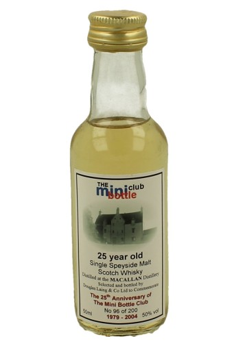 MACALLAN  miniature 1979 2004 5cl  50% Douglas Laing -The Mini Bottle Club