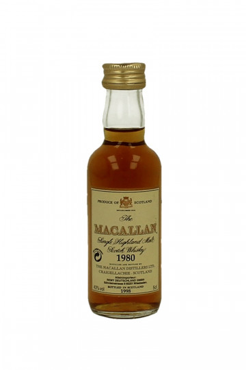 Macallan Miniature 1980 1998 5cl 43%
