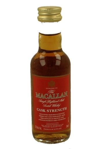 MACALLAN  miniature     5cl  57.7% OB Cask Strength