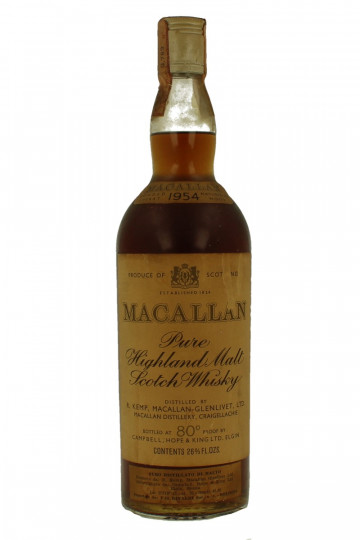 MACALLAN Over 15 Years Old 1954 26 2/3 Fl. Ozs 80°proof OB  -rinaldi Import