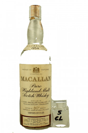 Macallan    SAMPLE 1954 5cl 80°Proof OB  - SAMPLE 5 CL AMAZING WHISKY  !!!! IS NOT A FULL BOTTLE BUT SAMPLE