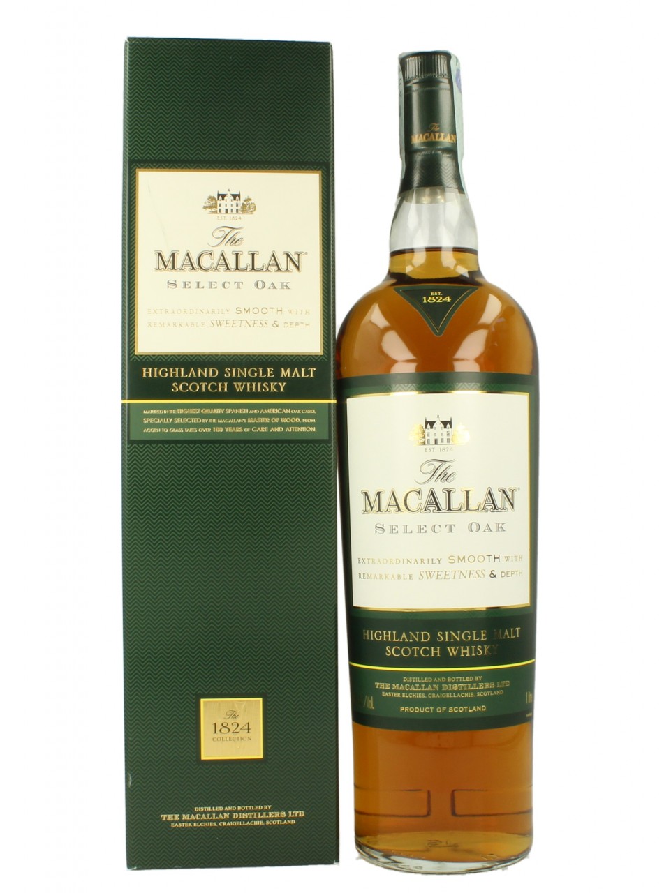 Macallan Select Oak 100cl 40 Ob Products Whisky Antique Whisky Spirits