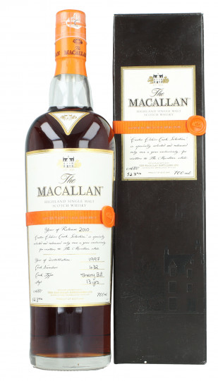 Macallan Speyside  Scotch Whisky 13 year old 1997 2010 70cl 52.3% OB-cask 432