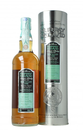 Macallan Speyside  Scotch Whisky 16 Year Old 70cl 46% Murray McDavid -