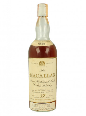 MACALLAN  Speyside Scotch Whisky 1958 75cl 43% OB - Rinaldi Import