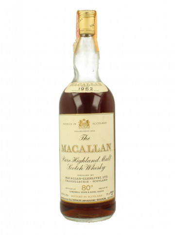 Macallan Speyside Scotch Whisky 1962 75cl 43% OB-  Rinaldi Import -