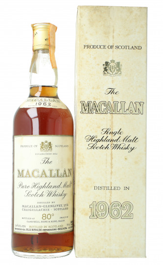 Macallan Speyside Scotch Whisky 1962 75cl 46% OB