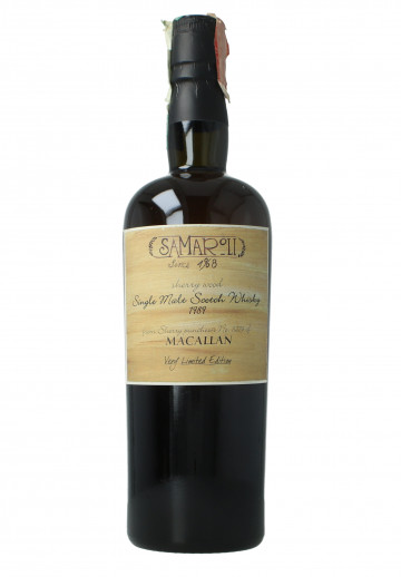 Macallan Speyside  Scotch Whisky 1989 2003 70cl 45% Samaroli - Sherry cask