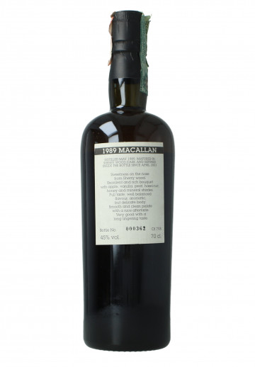 Macallan Speyside  Scotch Whisky 1989 2003 70cl 45% Samaroli - Sherry cask